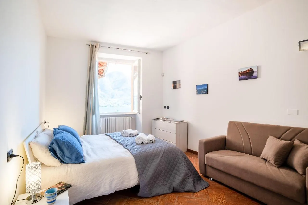 Limonta Lake View Apartment With Private Parking